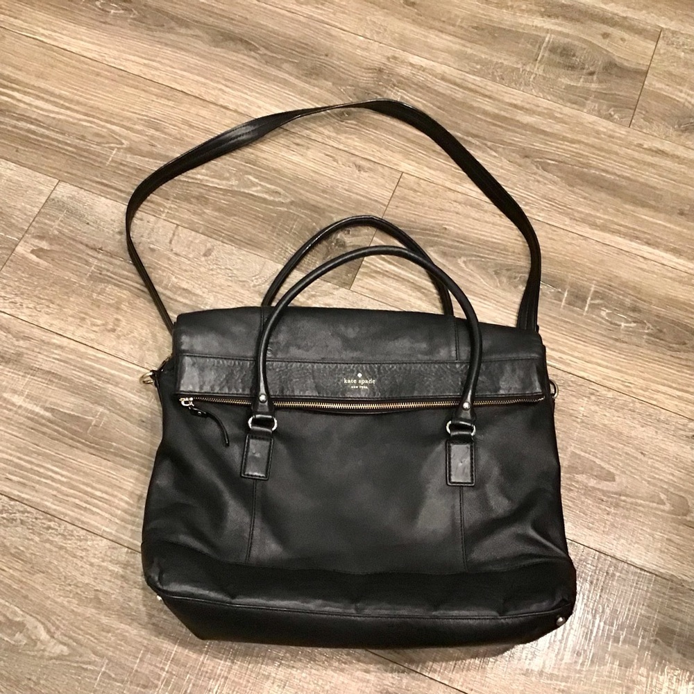 Kate Spade Fremont Place Carmen Travel Bag Briefcase Leather‎